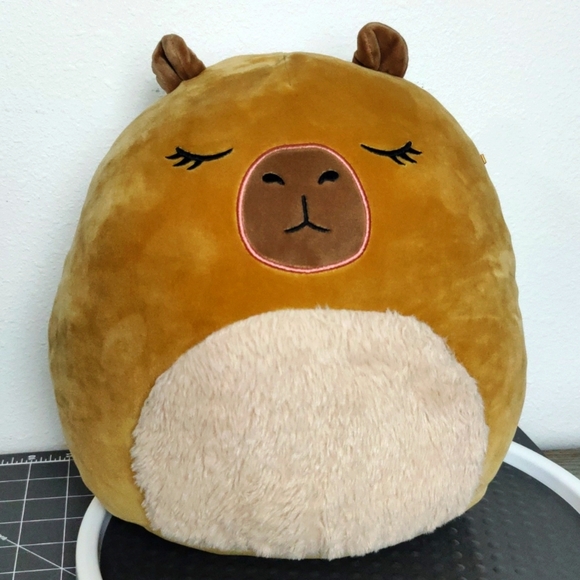 14" Squishmallows Lijjian the Capybara a Plush Toy - Picture 1 of 6
